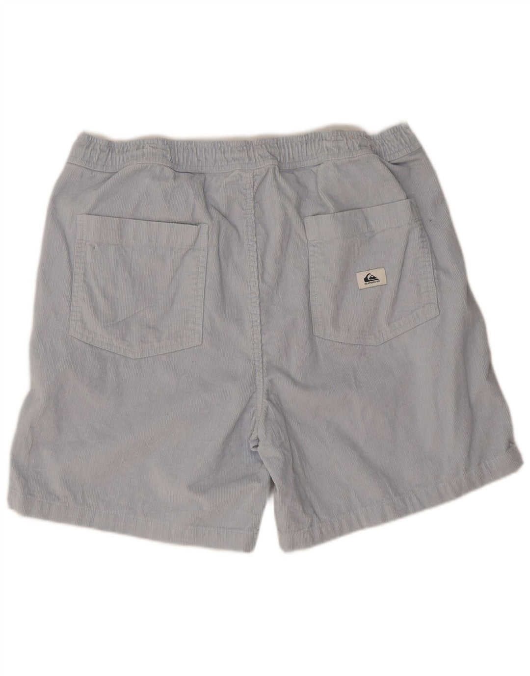 Pantaloncini di velluto a coste da uomo Quiksilver medi W32 cotone blu