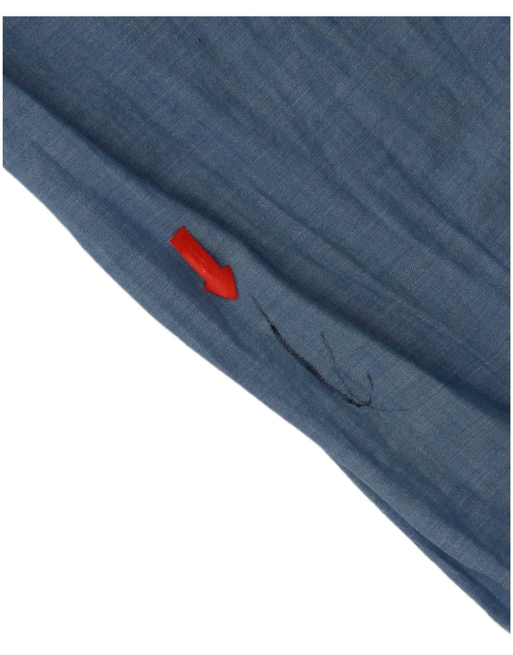 Camicia da uomo Lee XL in cotone blu