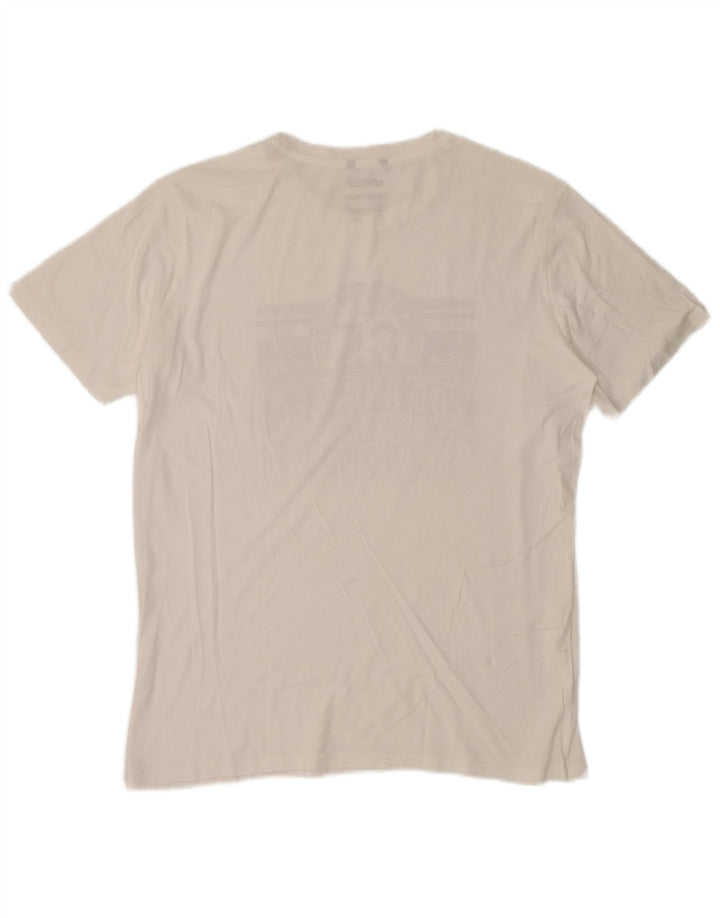 CARRERA T-shirt grafica da uomo grande bianca
