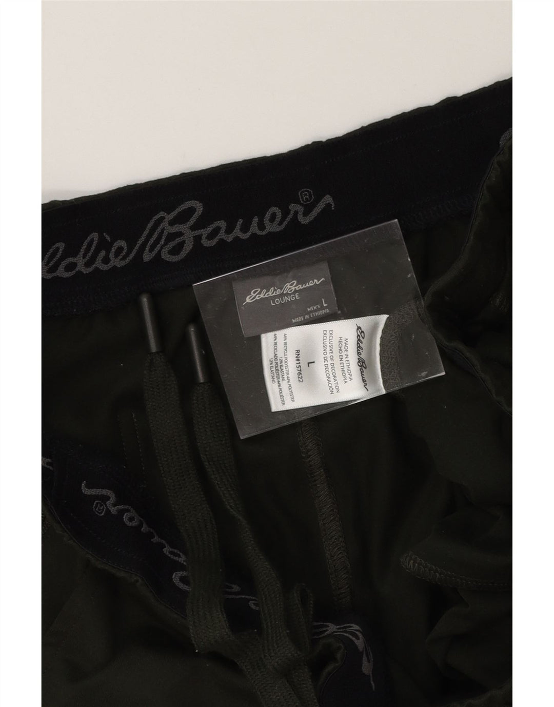EDDIE BAUER Mens Sport Shorts Large Green Polyester Vintage Eddie Bauer and Second-Hand Eddie Bauer from Messina Hembry 