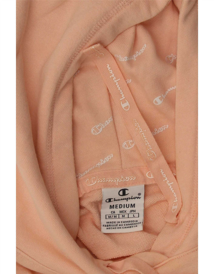 Felpa con cappuccio da donna Champion UK 12 rosa medio