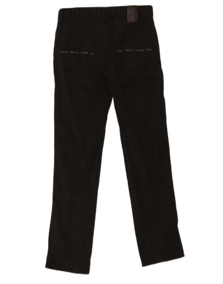 Jeans Straight Uomo Trussardi W31 L31 Cotone Nero