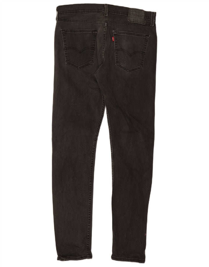 Levi's Uomo 512 Jeans affusolati slim W33 L34 Cotone grigio