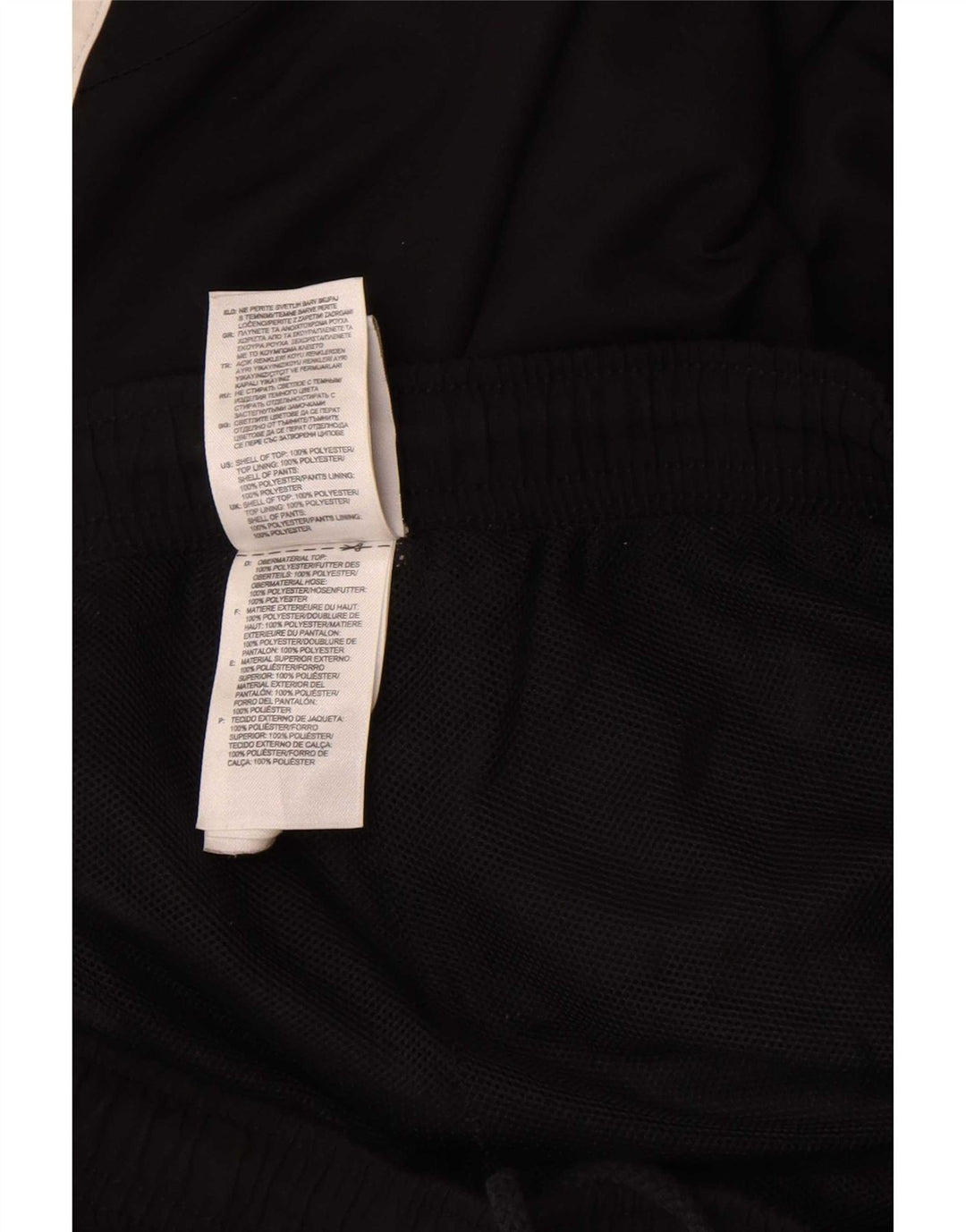 Pantaloni da tuta da uomo Adidas Joggers UK 40/42 Medium Nero Poliestere