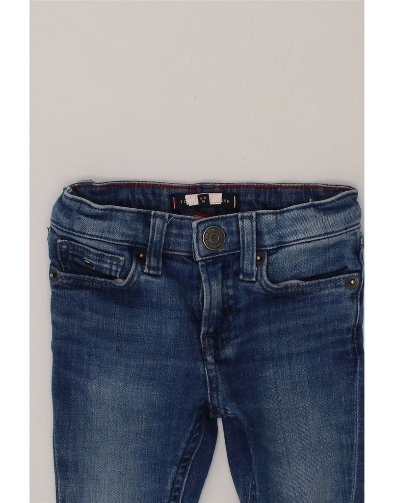 TOMMY HILFIGER Baby Girls Slim Jeans 6-9 Months W16 L9 Blue Cotton Vintage Tommy Hilfiger and Second-Hand Tommy Hilfiger from Messina Hembry 