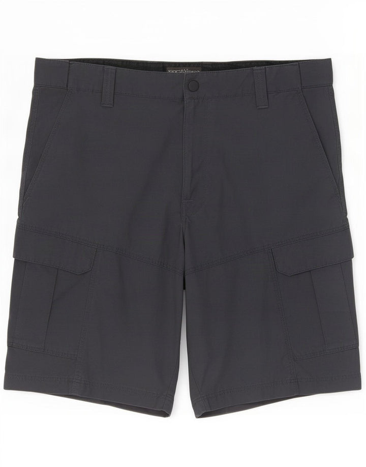 Pantaloncini cargo da uomo Marks & Spencer grandi W36 in cotone blu