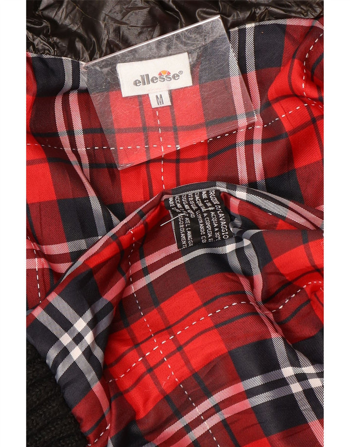 Giacca imbottita con cappuccio da donna Ellesse UK 14 media nera