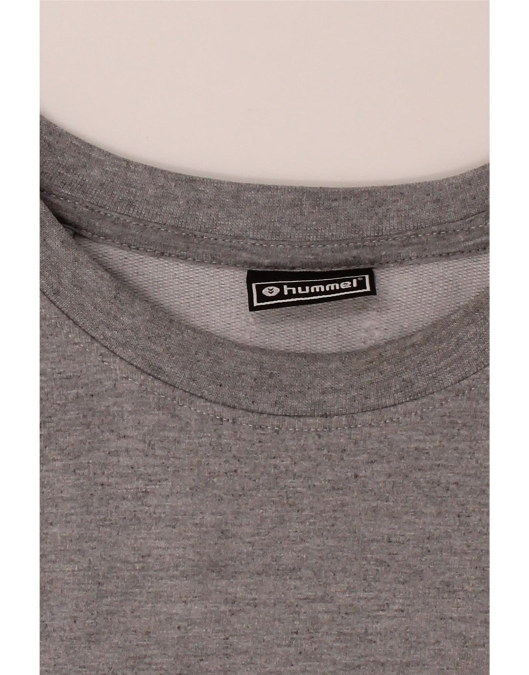 HUMMEL Mens Graphic Sweatshirt Jumper Large Grey Cotton Vintage Hummel and Second-Hand Hummel from Messina Hembry 