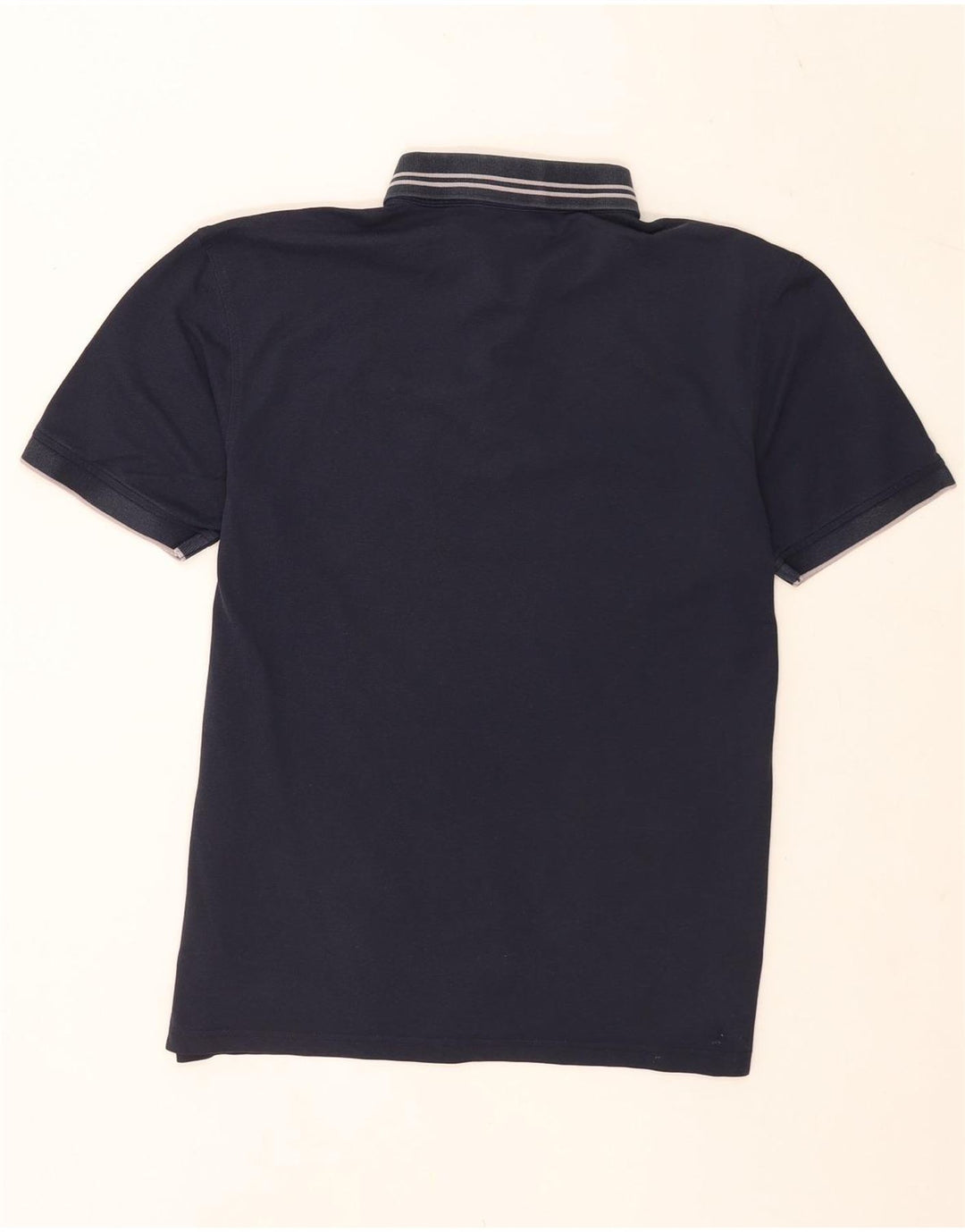 Polo da uomo Dkny a righe blu navy medie