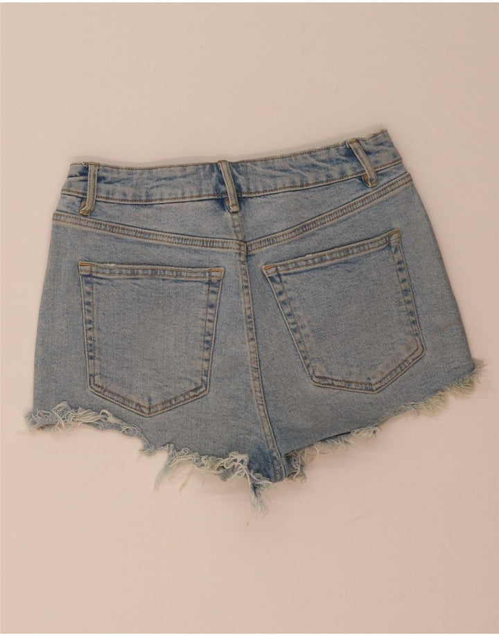 Pantaloncini di jeans da donna Zara EU 38 piccoli W28 blu