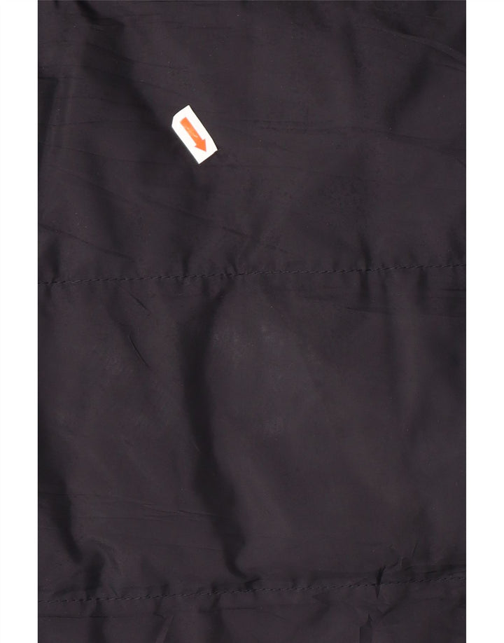 Giacca imbottita con cappuccio da uomo FAY UK 40 Large in poliestere blu navy