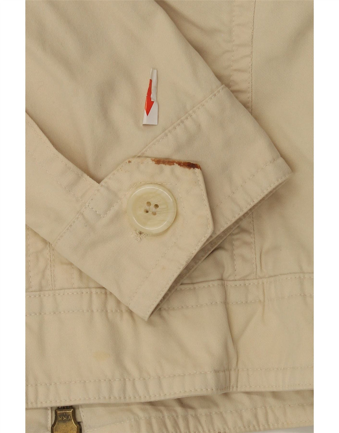 Giacca bomber da donna Burberry UK 14 cotone beige medio