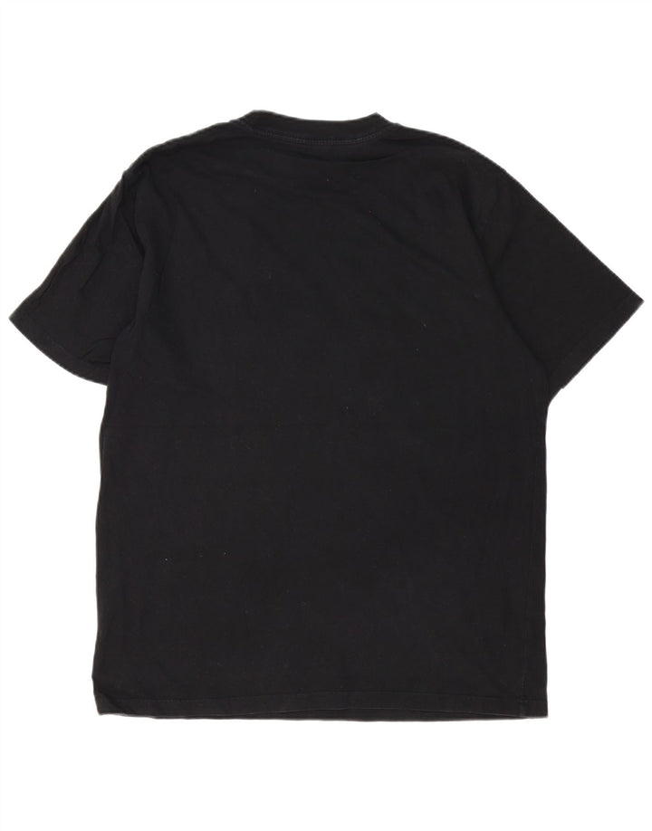 T-shirt grafica da uomo Carhartt Top grande in cotone nero