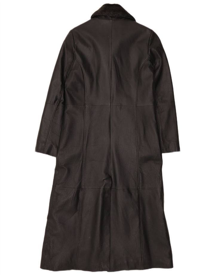 Cappotto in pelle da donna TCM UK 12 Pelle nera media