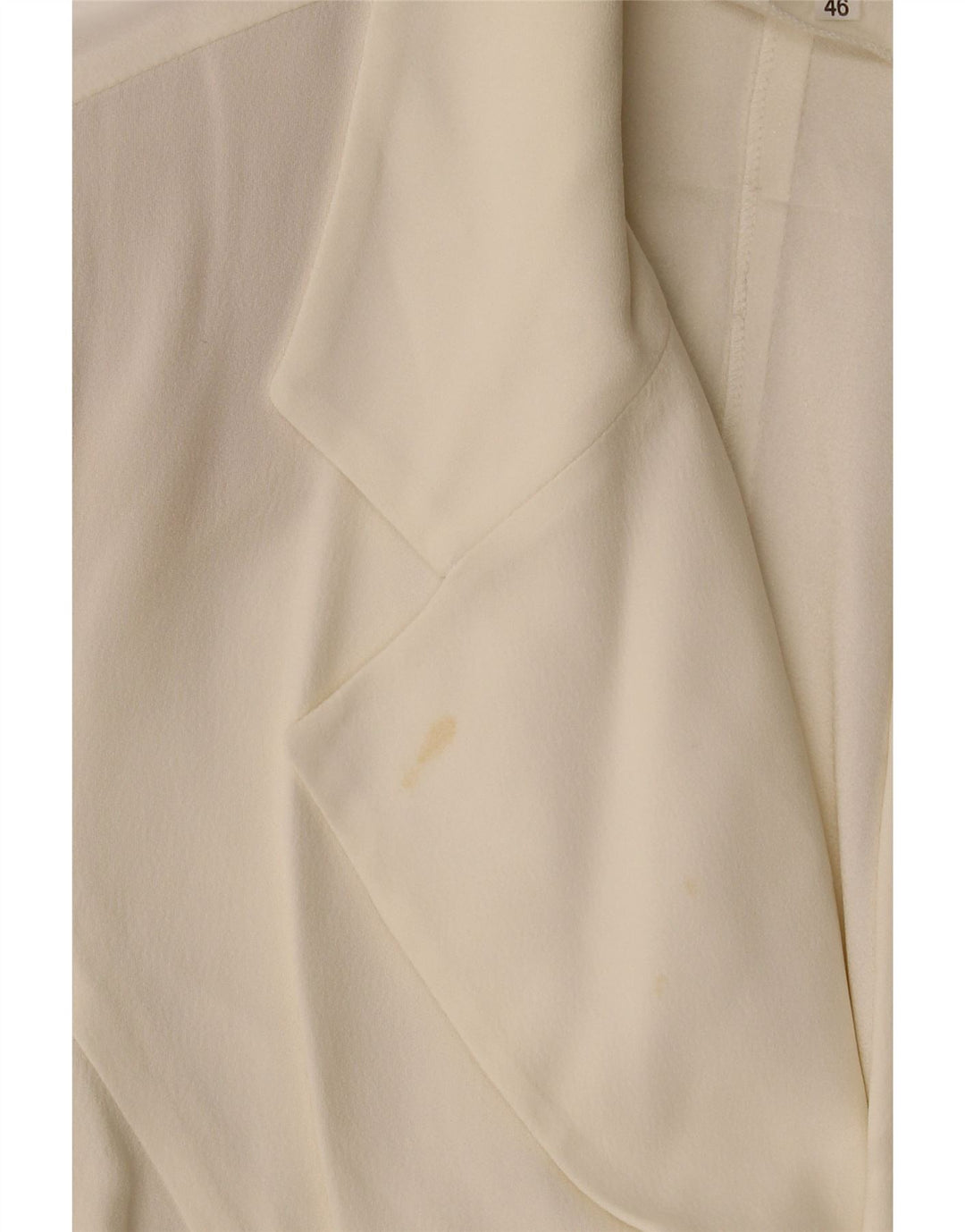 Top cardigan da donna Edward IT 46 grande acetato bianco sporco