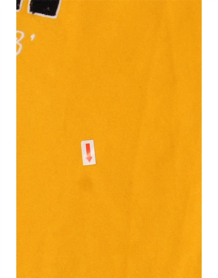 Felpa con grafica oversize da donna SUPERDRY UK 12 Giallo medio