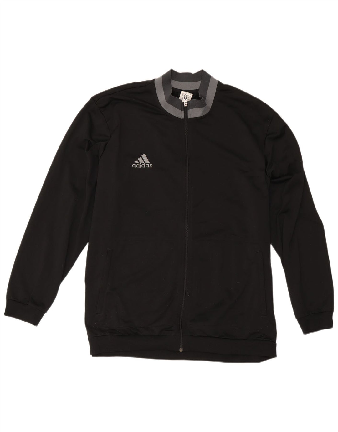 Giacca da tuta da uomo Adidas 2XL poliestere color block nero