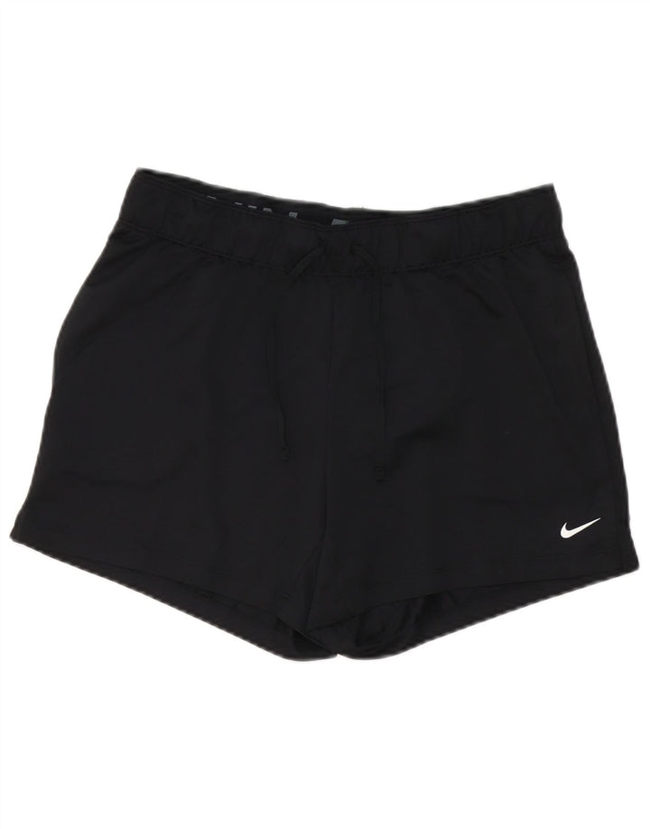 Pantaloncini sportivi Nike Dri Fit da uomo piccoli in poliestere nero