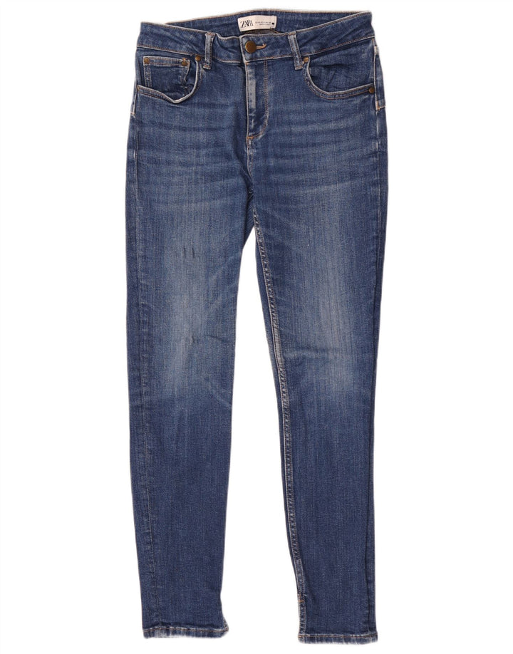 Jeans skinny da donna Zara EU 40 medi W30 L29 Blu