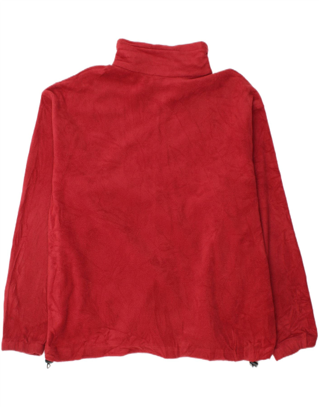 Giacca in pile da uomo COLUMBIA UK 44 2XL Poliestere rosso