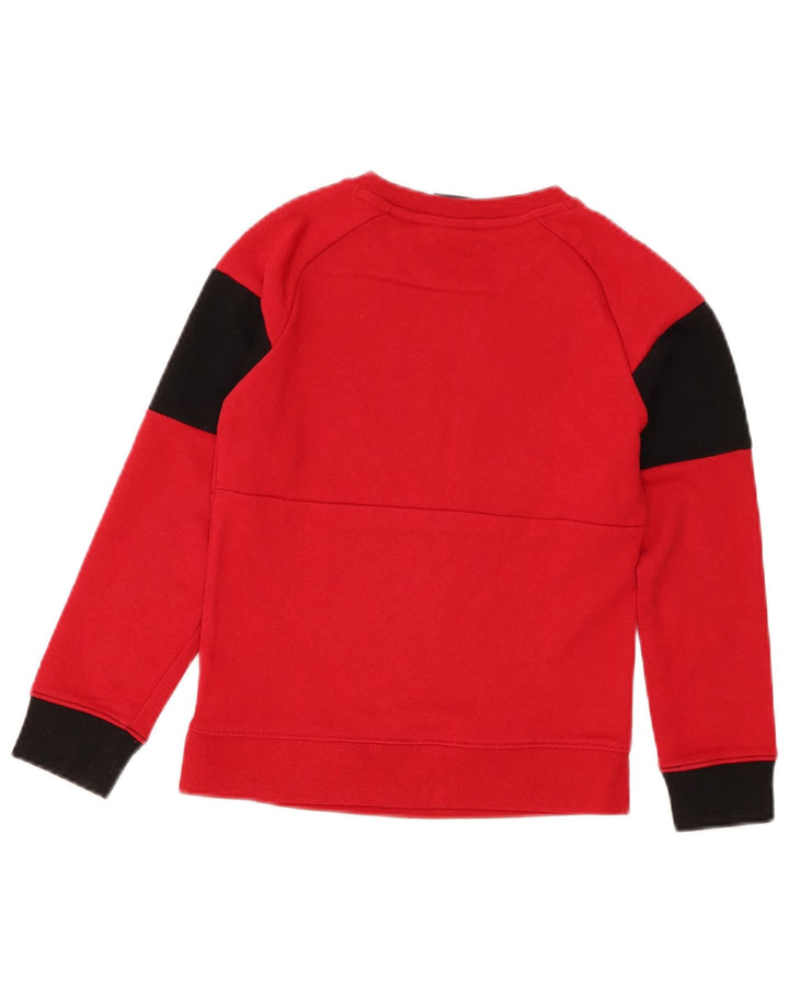 Felpa con grafica Jordan per ragazzi, 6-7 anni, grande, color block rosso