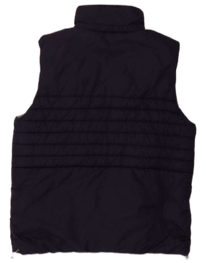 Gilet Imbottito da Uomo Errea UK 40 Large Blu Navy Nylon