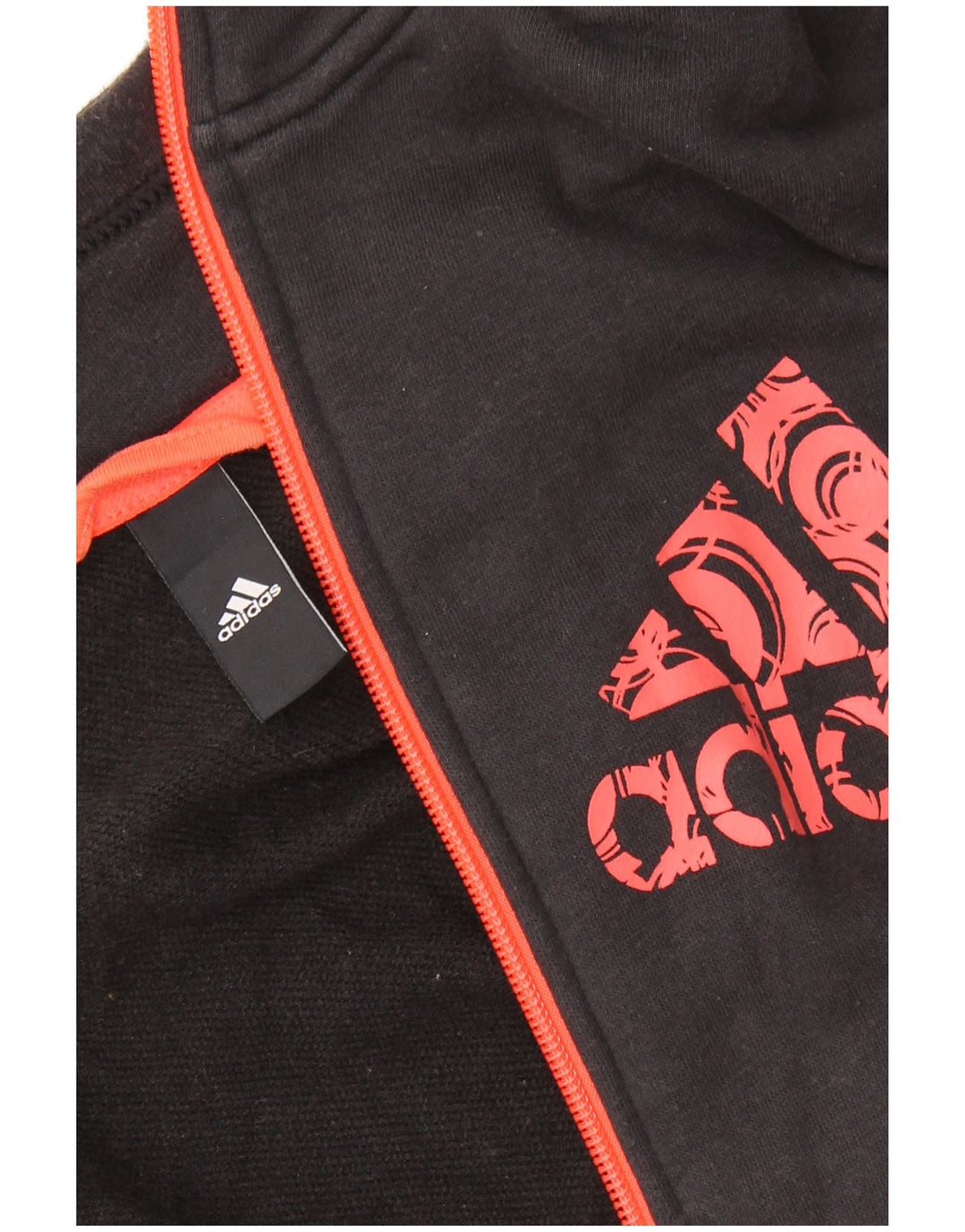 Giacca da ginnastica grafica da donna ADIDAS UK 16 grande grigia