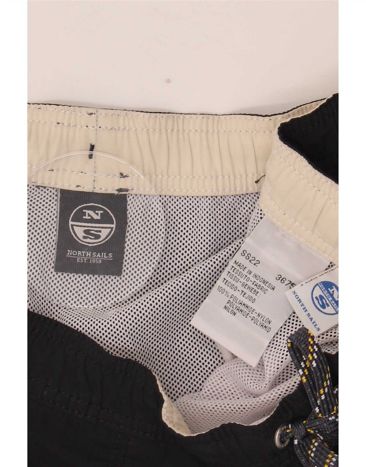 Pantaloncini da bagno grafici da uomo North Sails Large blu navy in poliammide