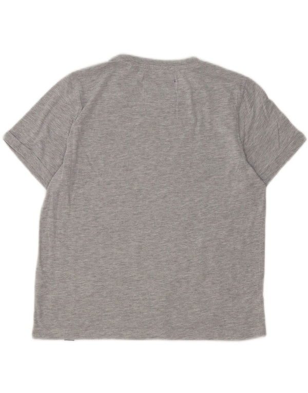 T-shirt grafica da donna Heritage SUPERDRY UK 6 XS grigia