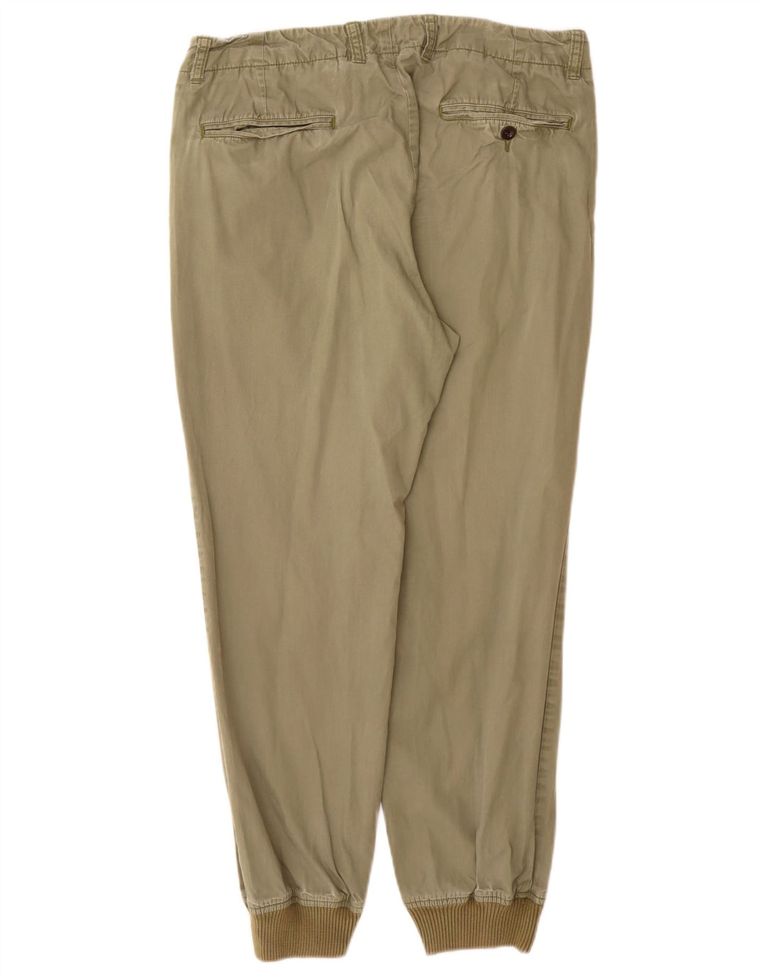 J. CREW Pantaloni chino da jogging da uomo W32 L27 cotone kaki
