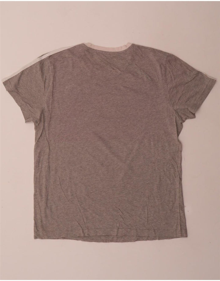 T-shirt da donna Adidas Top UK 12/14 cotone grigio medio