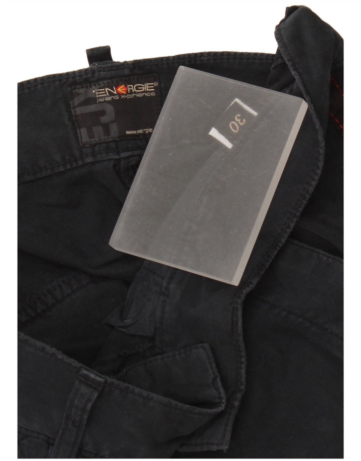 Bermuda da uomo Energie W30 medio in cotone blu navy