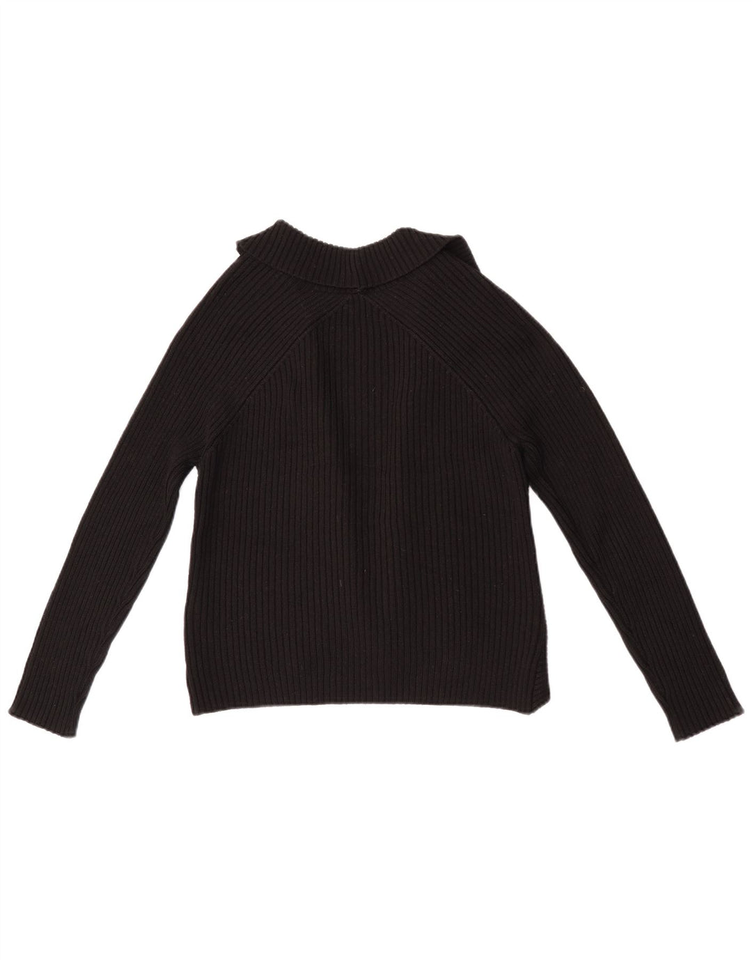 Maglione Bolero aperto da donna Marks & Spencer UK 12 medio acrilico nero