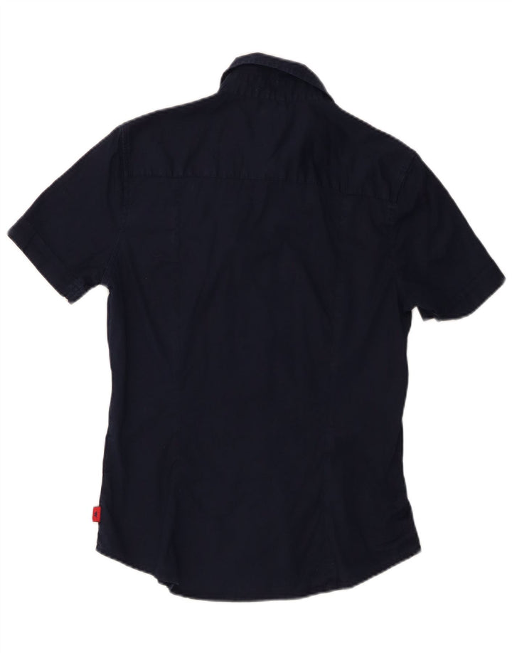 Camicia a maniche corte da donna Kappa UK 18 XL Blu Navy