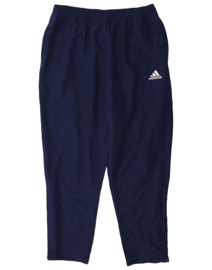 Pantaloni da tuta ADIDAS Aeroready da uomo XL poliestere blu navy