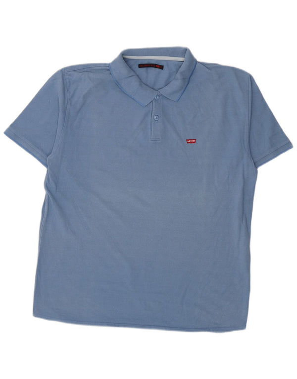 Polo Levi's da uomo 2XL in cotone blu