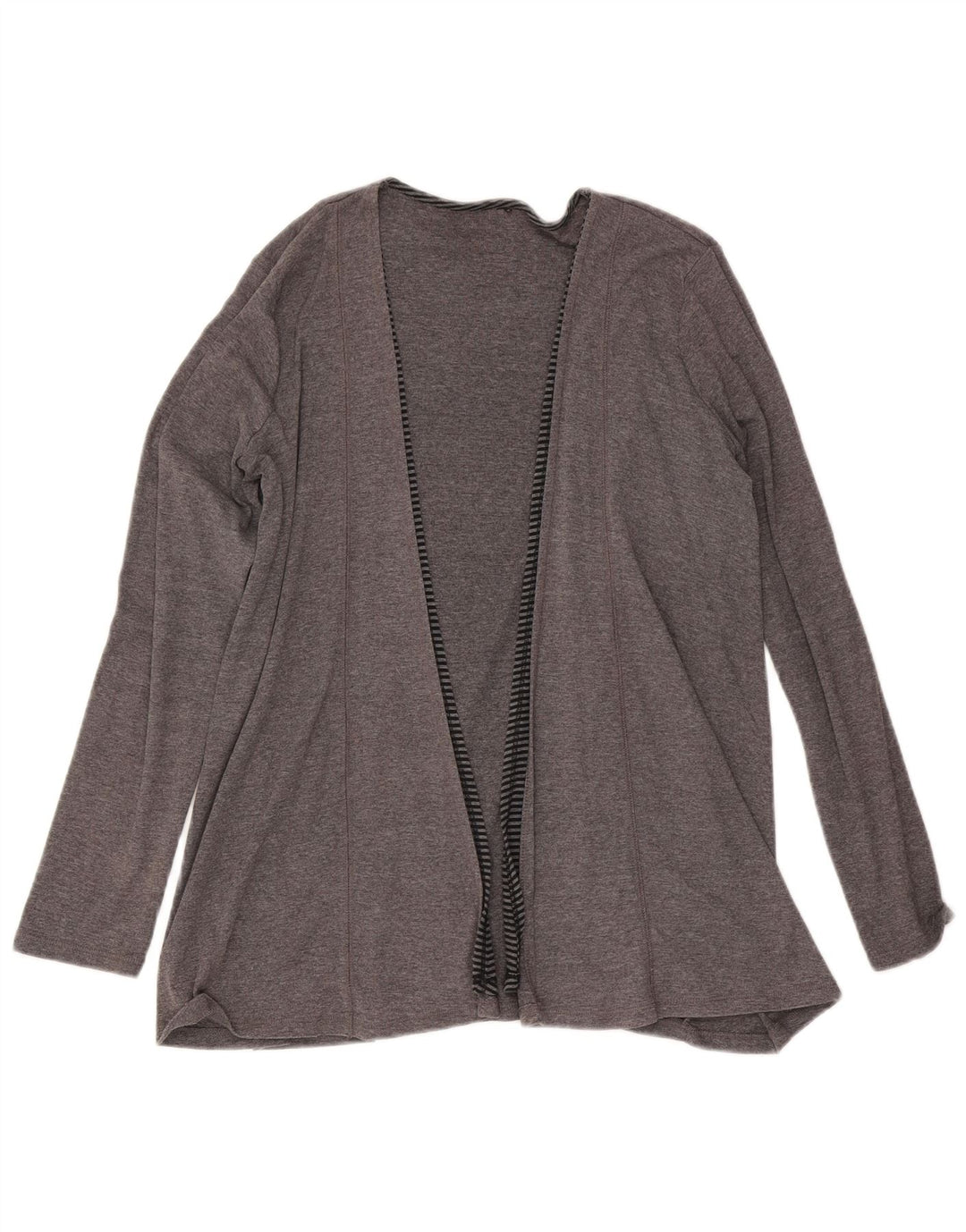Maglione cardigan lungo da donna Marks & Spencer UK 14 Grigio medio