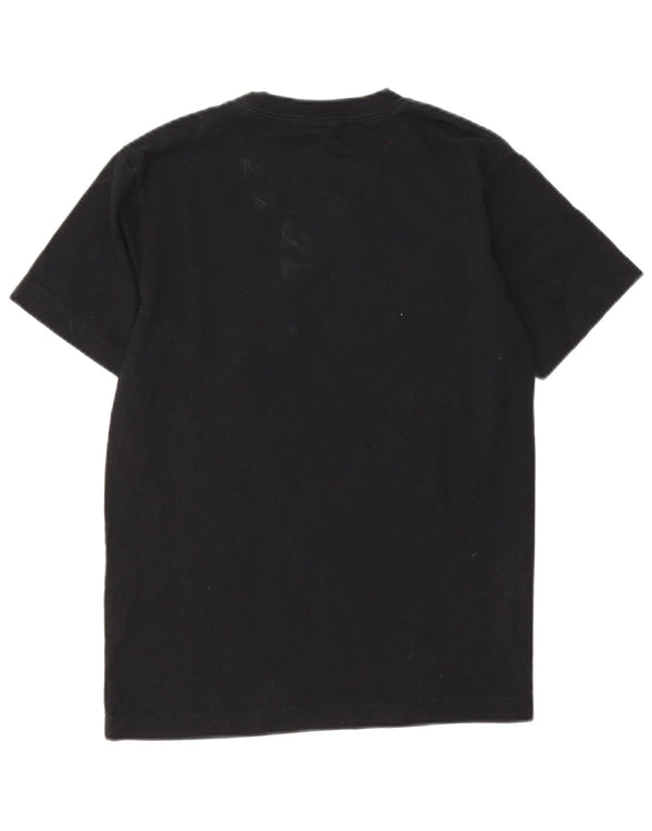 T-shirt grafica da uomo Champion Top piccola nera