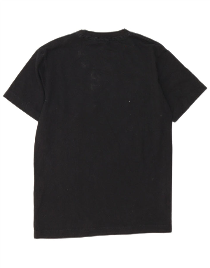 T-shirt grafica da uomo Champion Top piccola nera