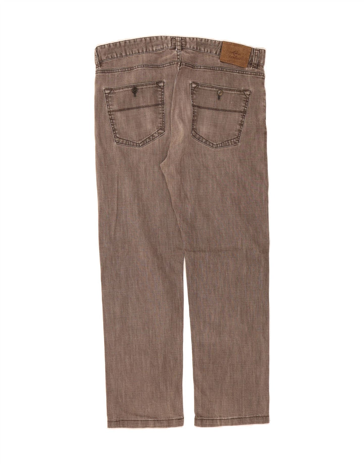 CERRUTI 1881 Mens Straight Jeans W36 L28 Brown Vintage Cerruti 1881 and Second-Hand Cerruti 1881 from Messina Hembry 