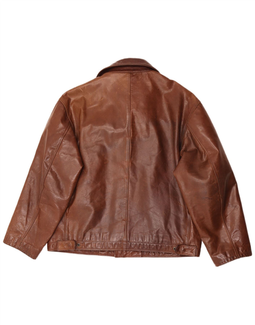 Giacca in pelle da uomo Herman & Sons IT 50 Large Marrone