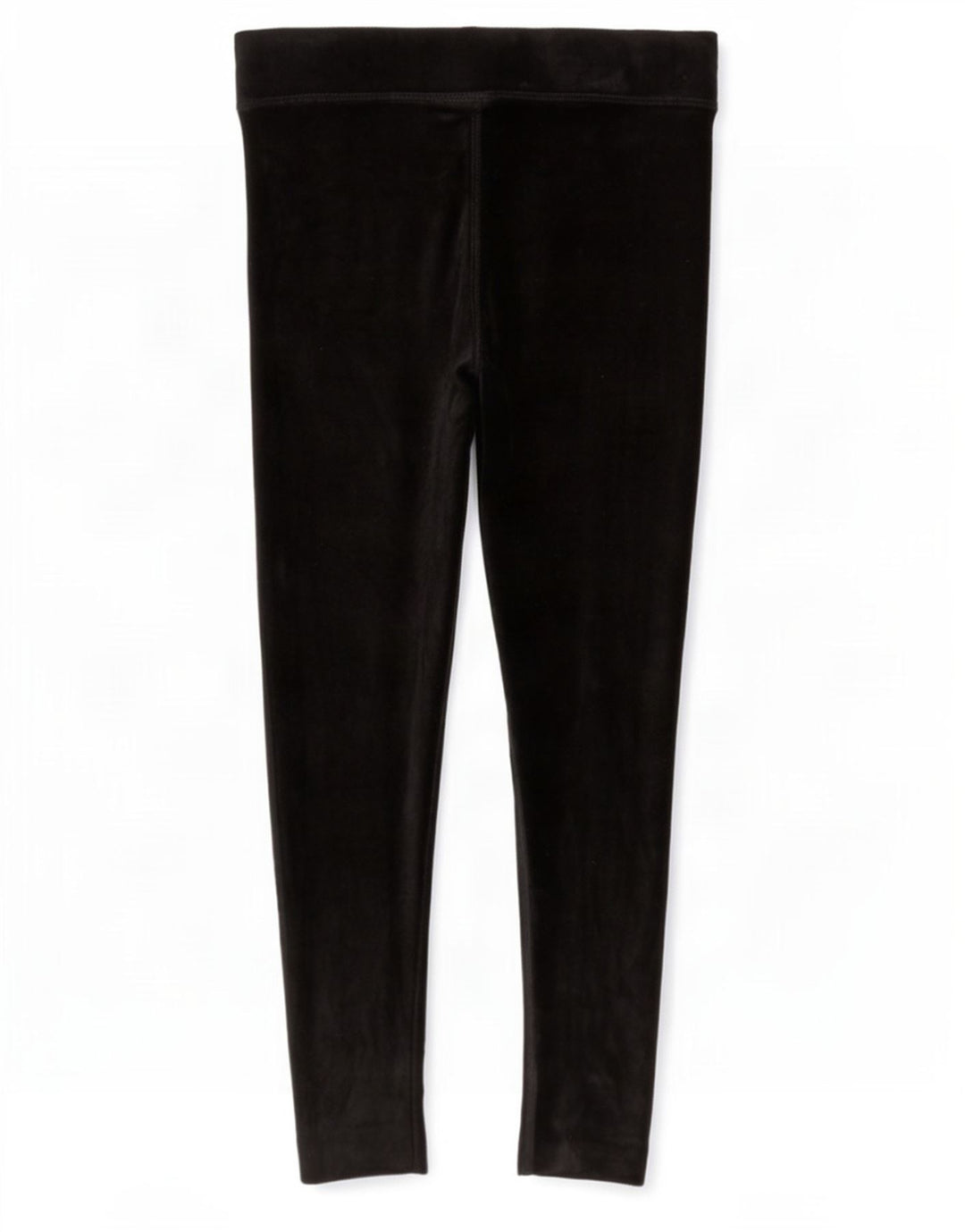 Leggings in velluto da donna Marks & Spencer UK 12 cotone nero medio