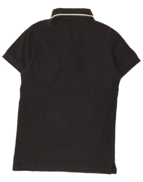 Polo da uomo slim fit Fred Perry piccola in cotone a righe nere