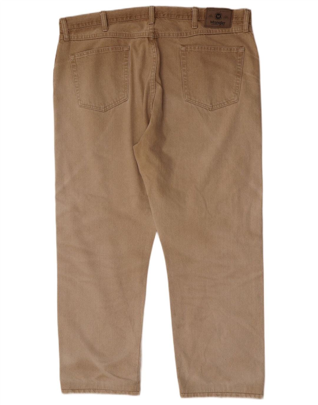 Jeans dritti da uomo Wrangler W42 L30 cotone beige