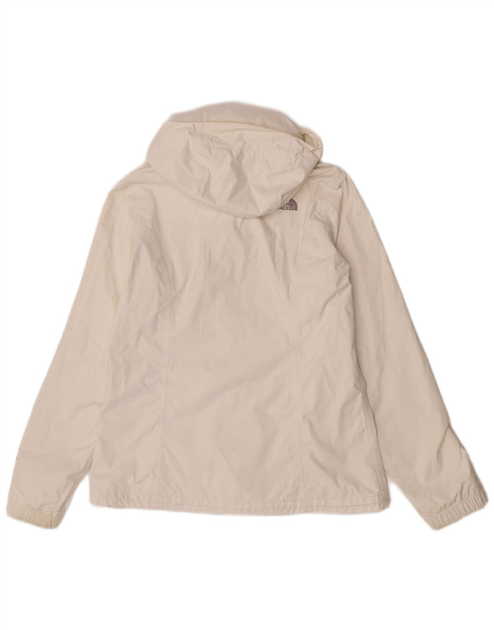 Giacca antipioggia con cappuccio da donna The North Face UK 14 nylon bianco medio