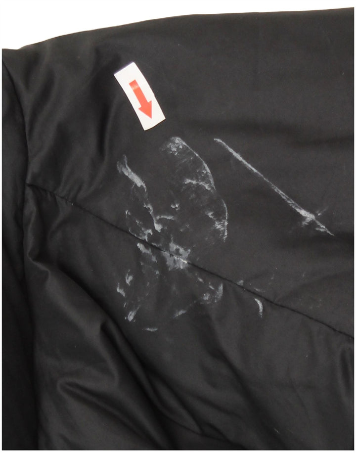 Giacca imbottita Nike da uomo con vestibilità ampia e grafica UK 36/38 piccola in poliestere nero