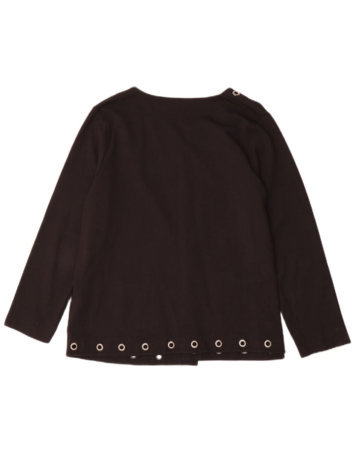 Giacca blazer aperta oversize da donna Fiorella Rubino UK 14 media nera
