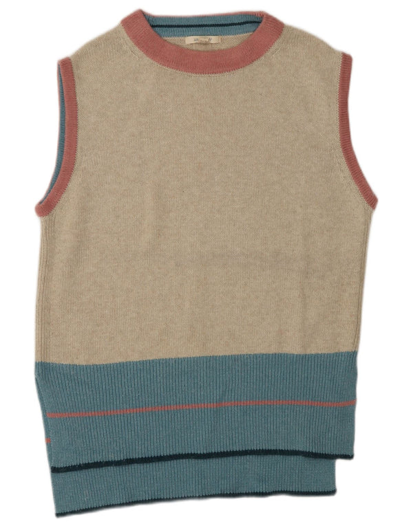 Canotta da donna White Stuff UK 14 Nylon color block beige medio