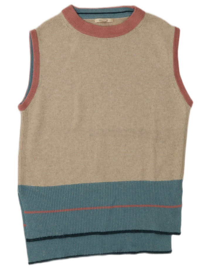 Canotta da donna White Stuff UK 14 Nylon color block beige medio