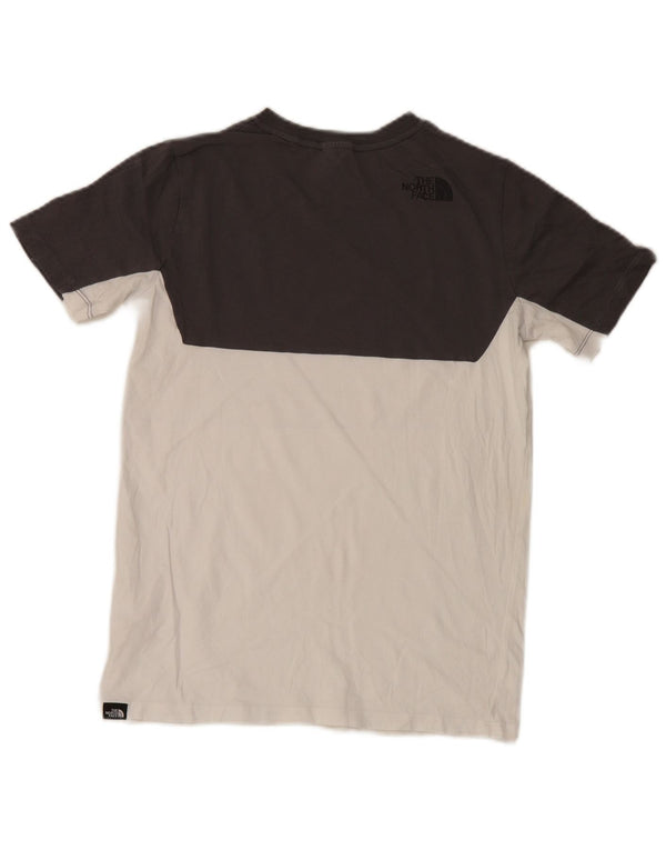 T-shirt grafica da ragazzo The North Face Top 14-15 anni XL Colorblock bianco